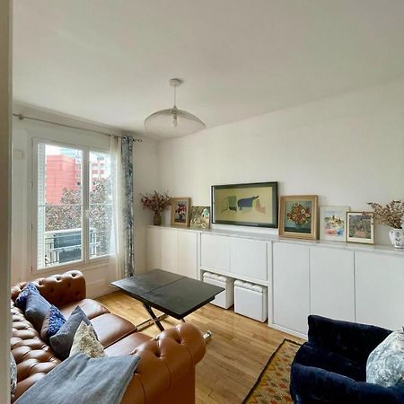 Air Conditioning - Metro 14 - Charming Traditional Style And Modern Access 10 Mn Away From Center Of Paris Clichy Buitenkant foto