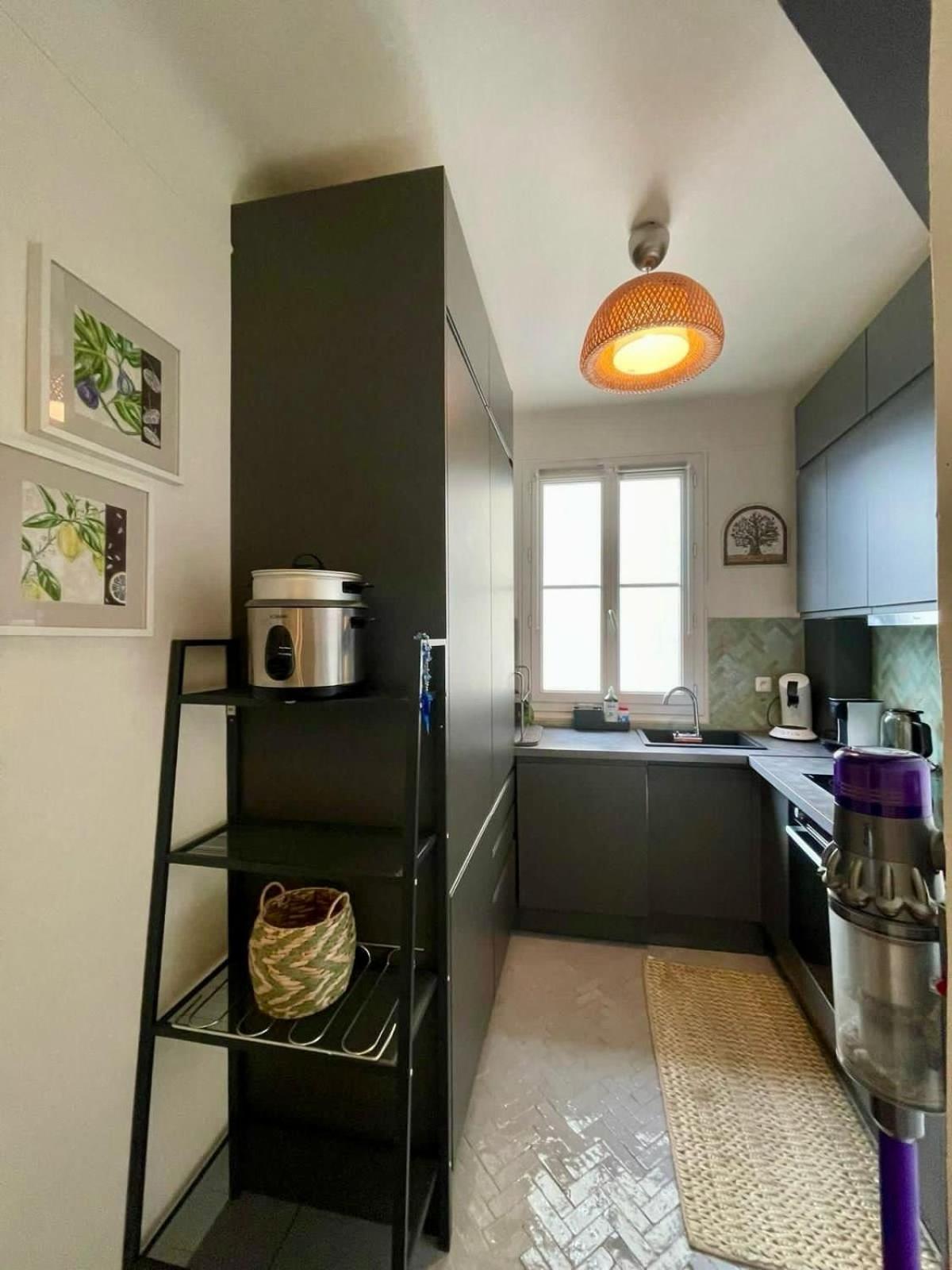 Air Conditioning - Metro 14 - Charming Traditional Style And Modern Access 10 Mn Away From Center Of Paris Clichy Buitenkant foto