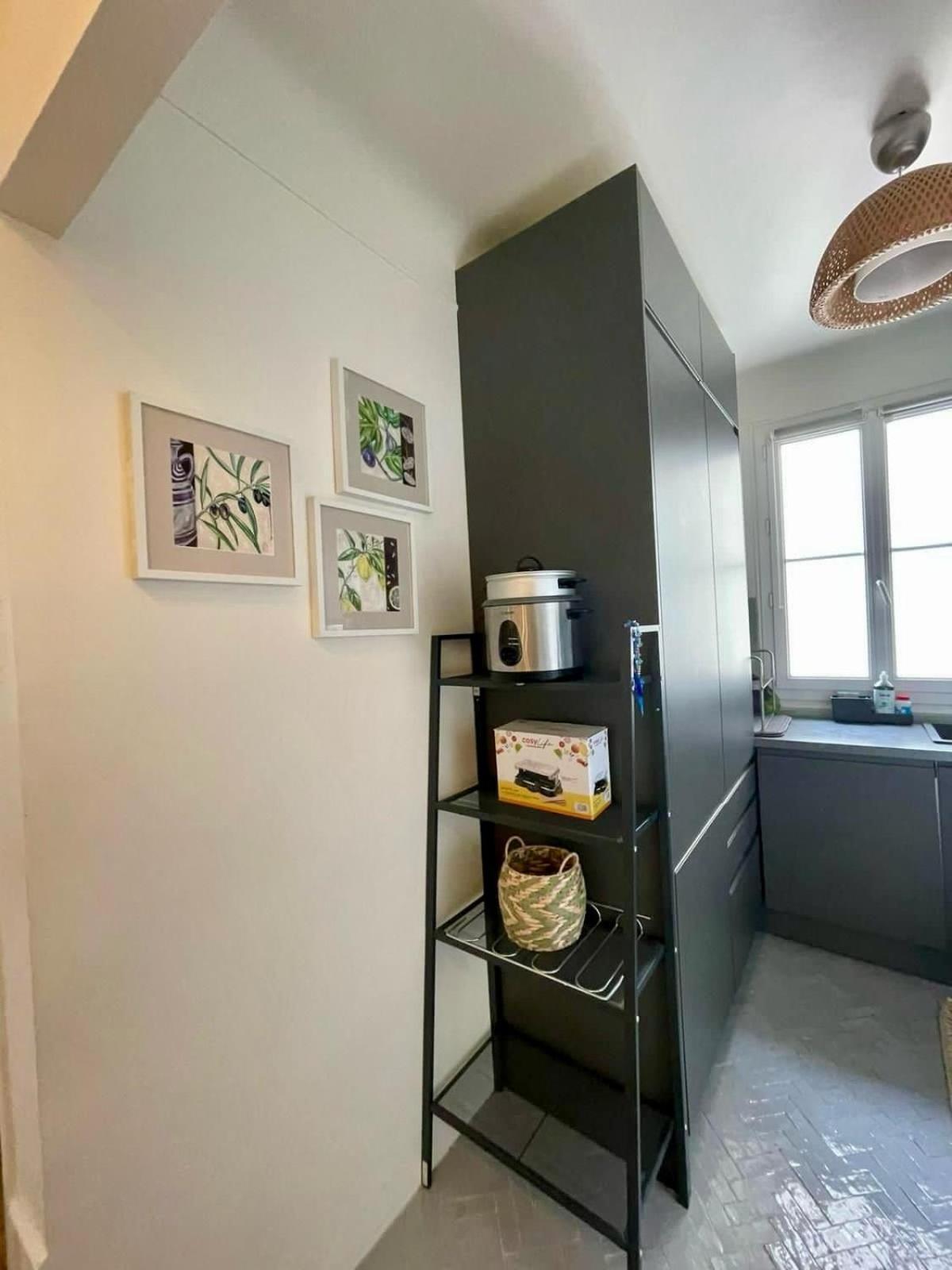 Air Conditioning - Metro 14 - Charming Traditional Style And Modern Access 10 Mn Away From Center Of Paris Clichy Buitenkant foto